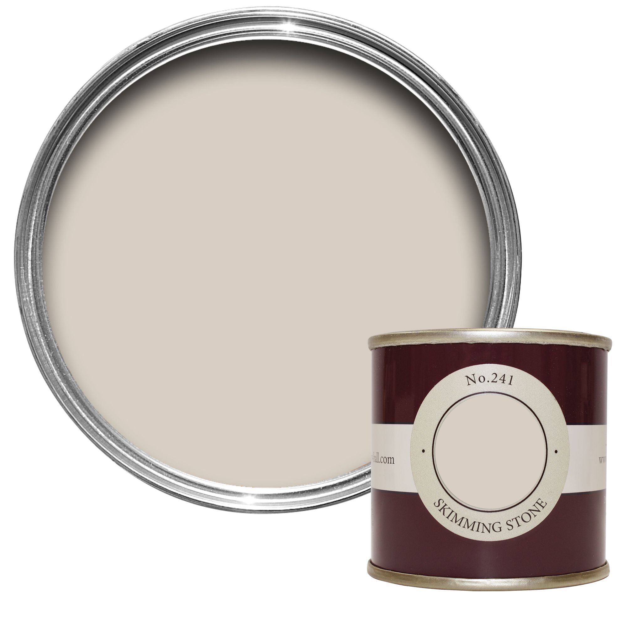 Farrow & Ball Estate Skimming Stone Matt Wall & ceiling Emulsion paint, 100ml Tester pot