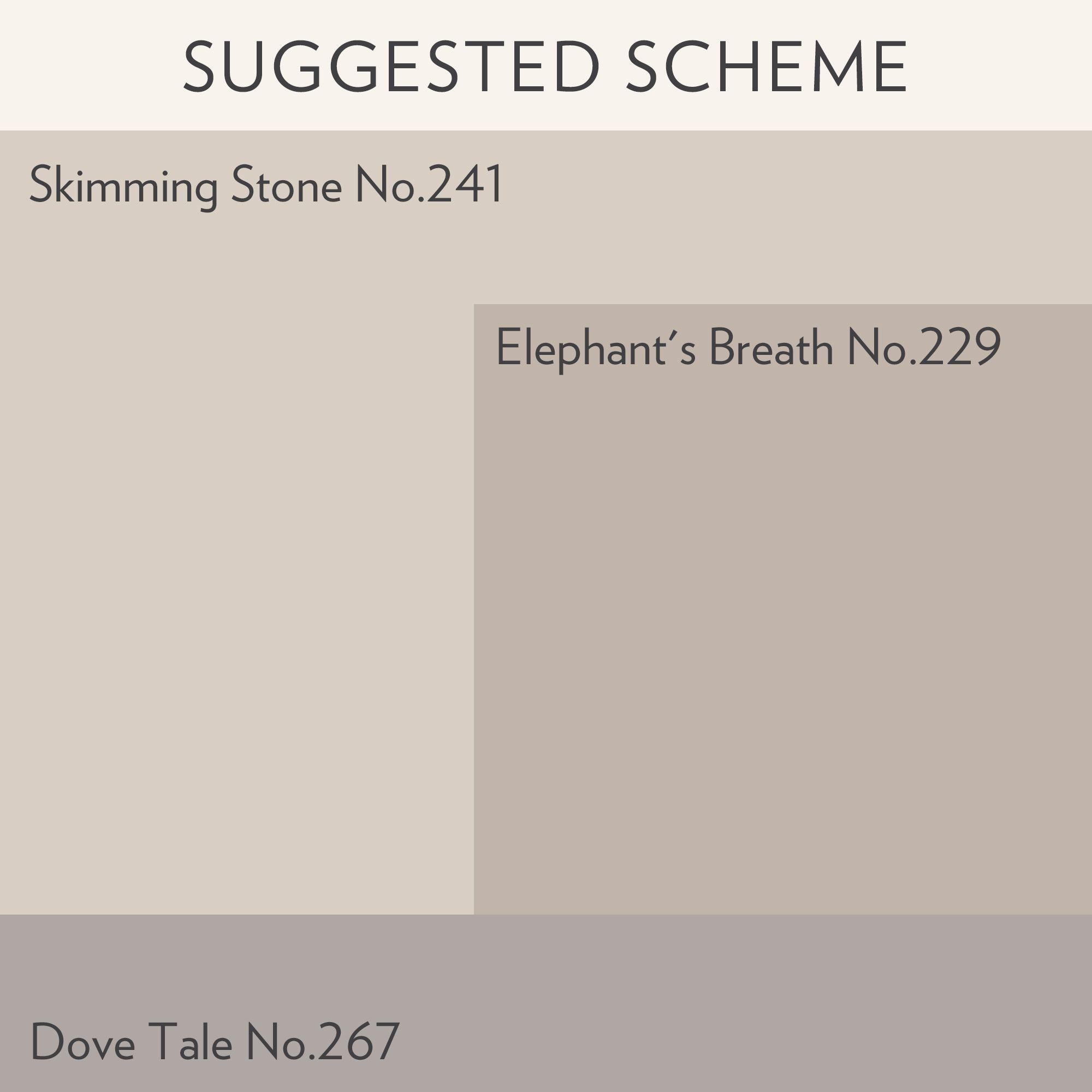 Farrow & Ball Estate Skimming Stone Matt Wall & ceiling Emulsion paint, 100ml Tester pot
