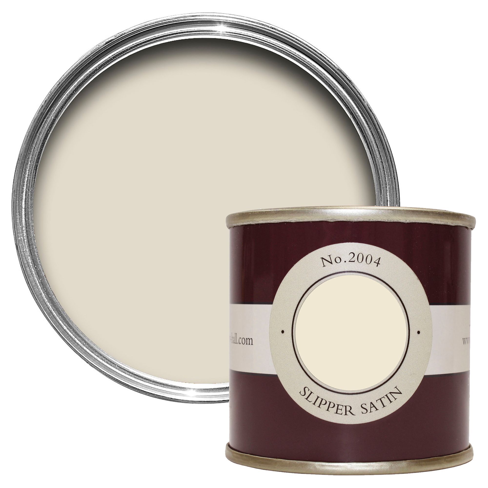 Farrow & Ball Estate Slipper Satin No.2004 Matt Wall & ceiling Emulsion paint, 100ml Tester pot