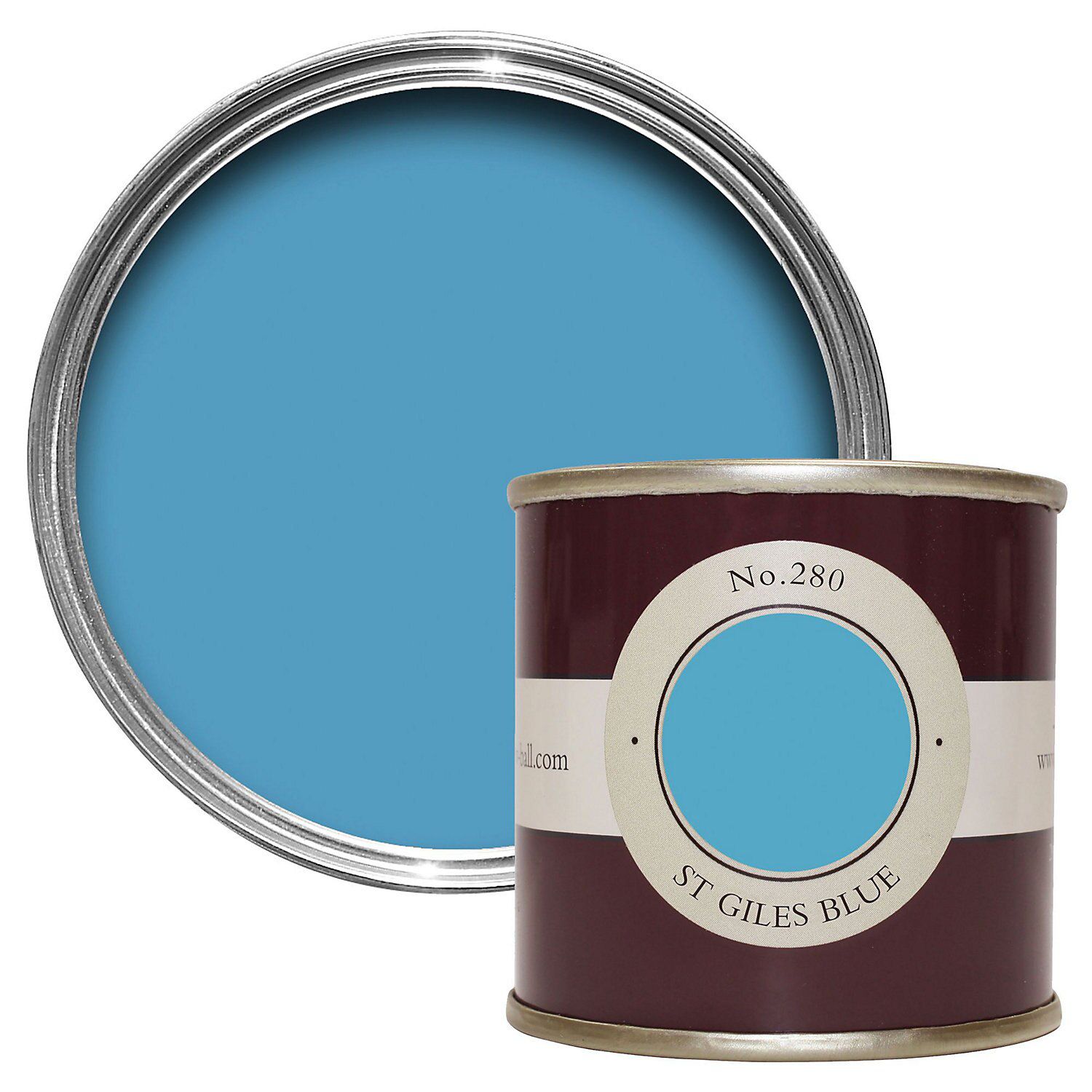 Farrow & Ball Estate St Giles blue No.280 Emulsion paint, 100ml Tester