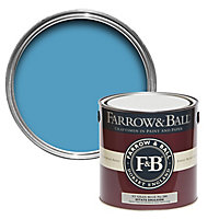 Farrow & Ball Estate St Giles blue No.280 Matt Emulsion paint, 2.5L