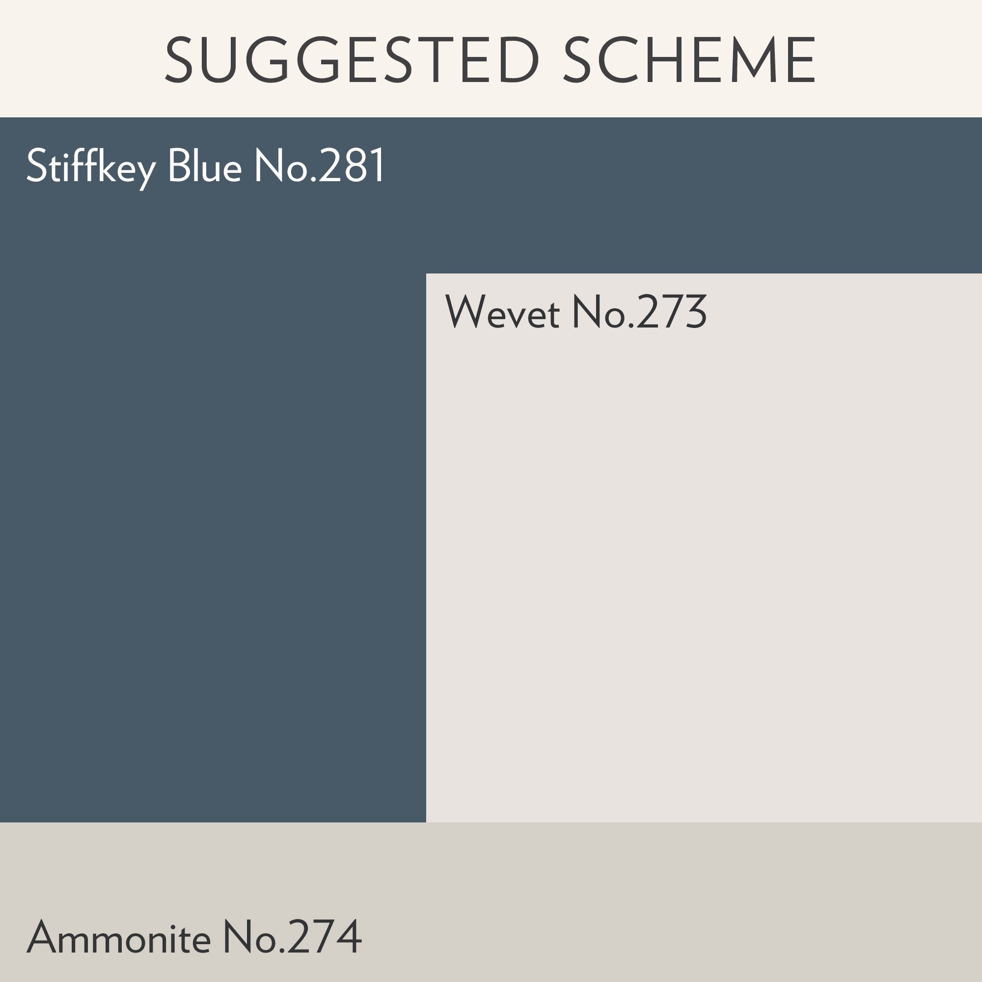 Farrow & Ball Estate Stiffkey Blue Matt Wall & ceiling Emulsion paint, 100ml Tester pot
