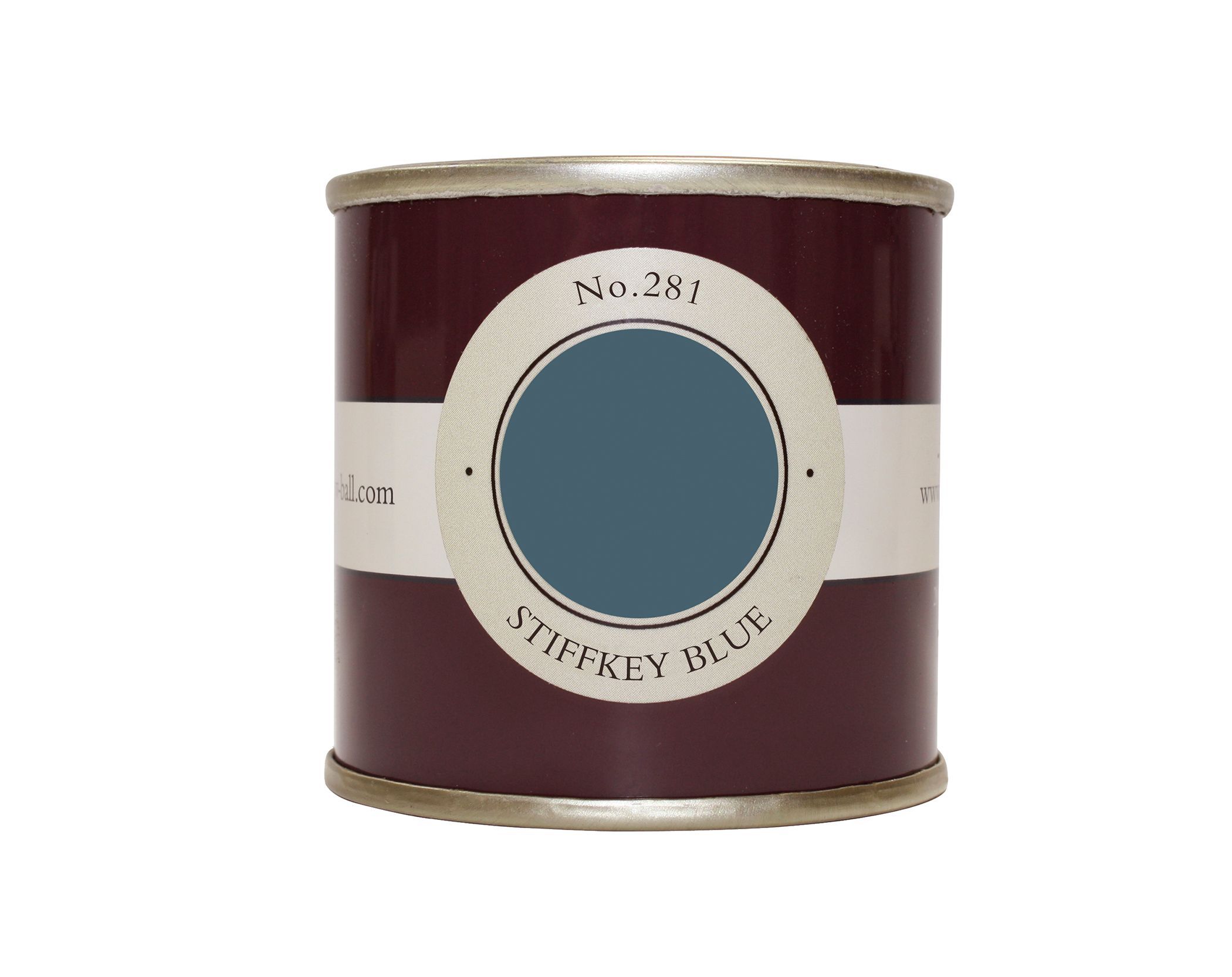 Farrow & Ball Estate Stiffkey Blue No.281 Matt Wall & ceiling Emulsion paint, 100ml Tester pot