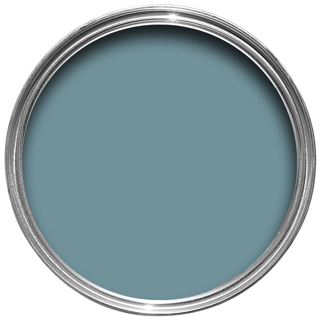 Farrow & Ball Estate Stone blue No.86 Matt Emulsion paint, 2.5L Tester pot