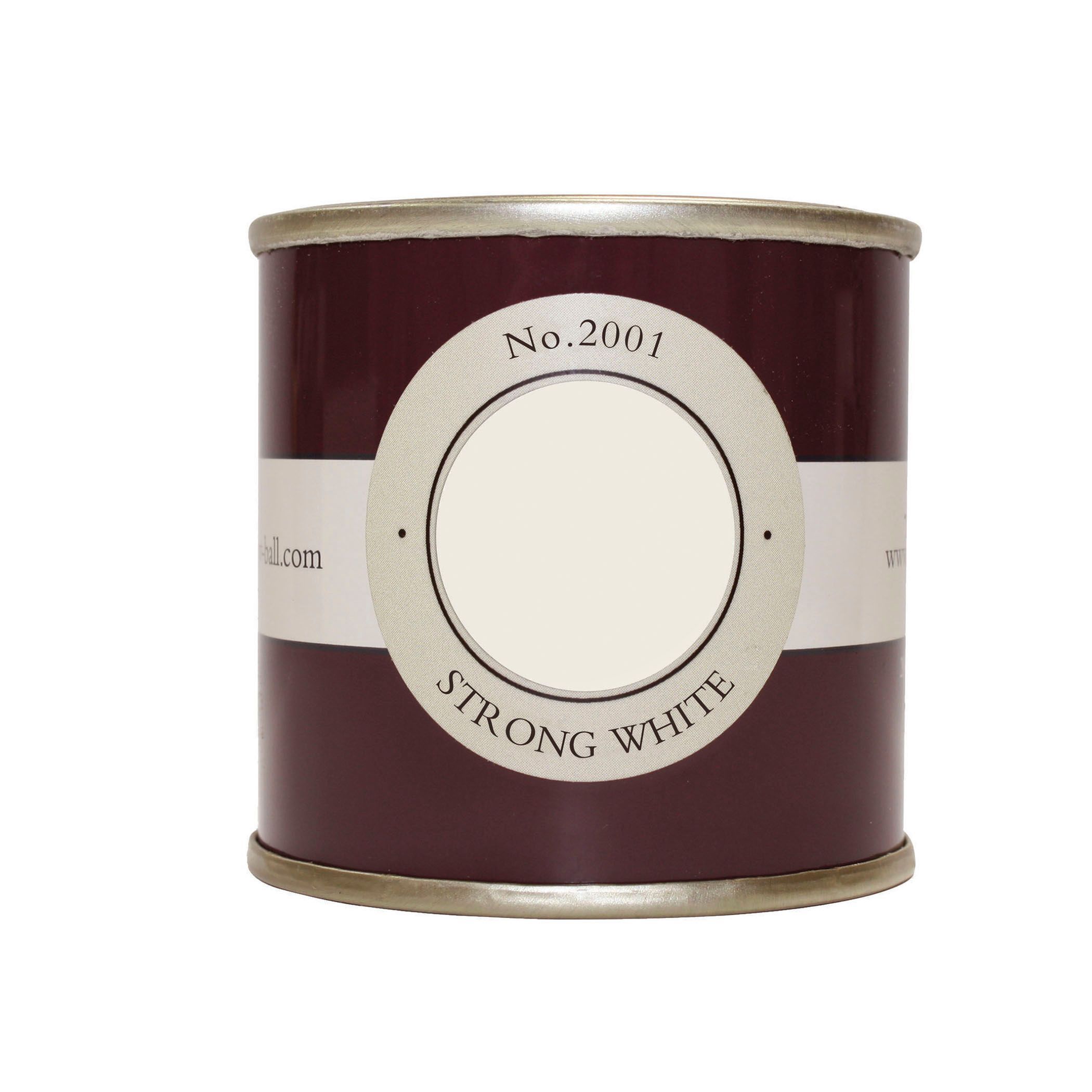 Farrow & Ball Estate Strong White No.2001 Matt Wall & ceiling Emulsion paint, 100ml Tester pot