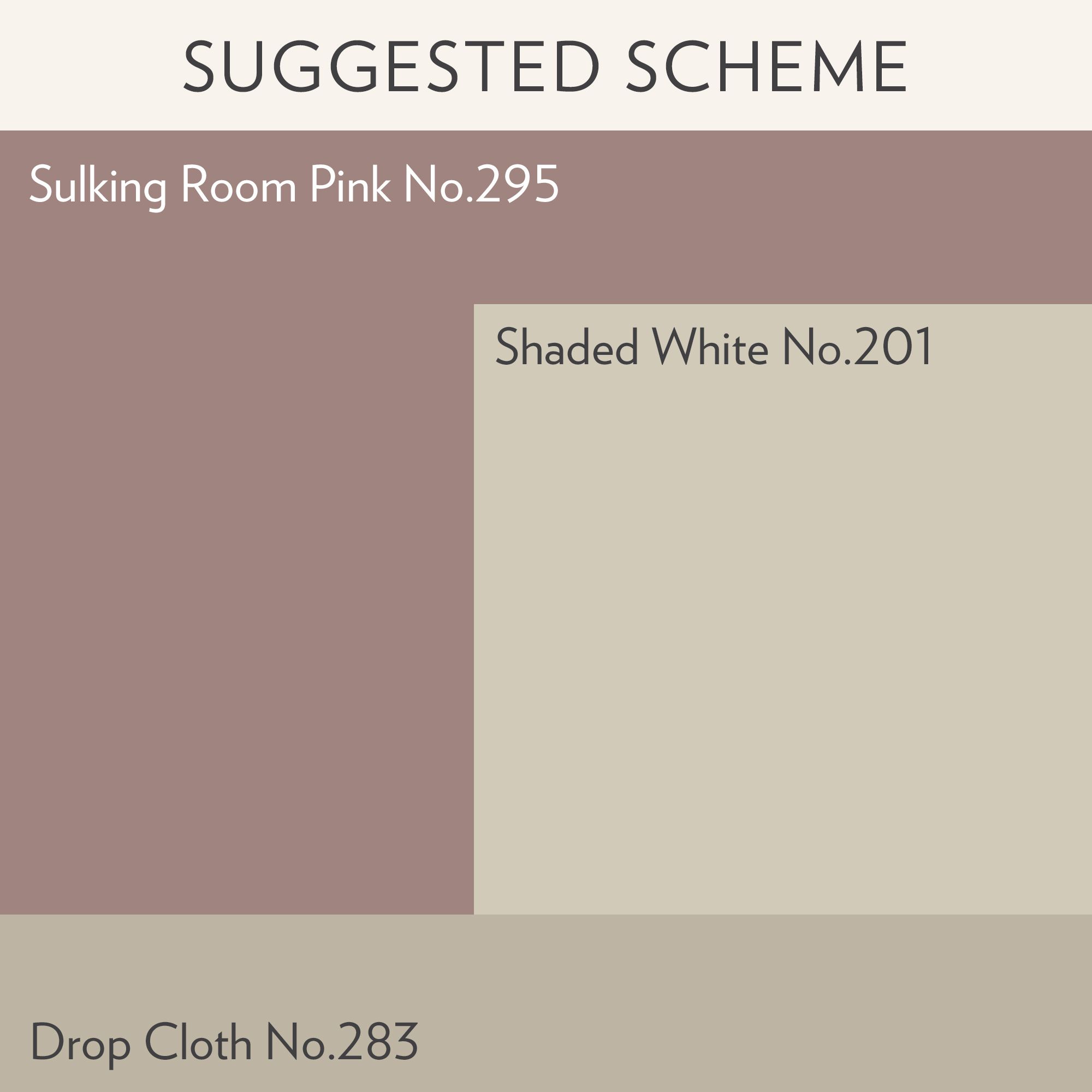 Farrow & Ball Estate Sulking Room Pink Matt Wall & ceiling Emulsion paint, 100ml Tester pot