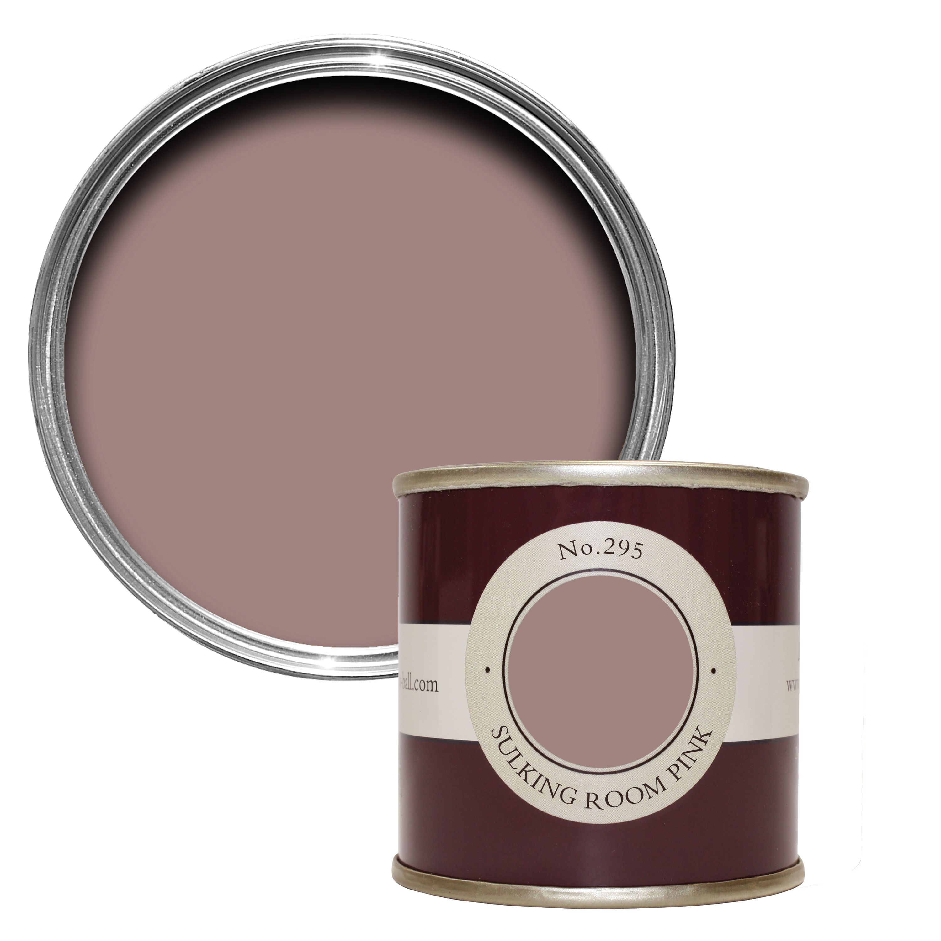 Farrow & Ball Estate Sulking Room Pink No.295 Matt Wall & ceiling Emulsion paint, 100ml Tester pot