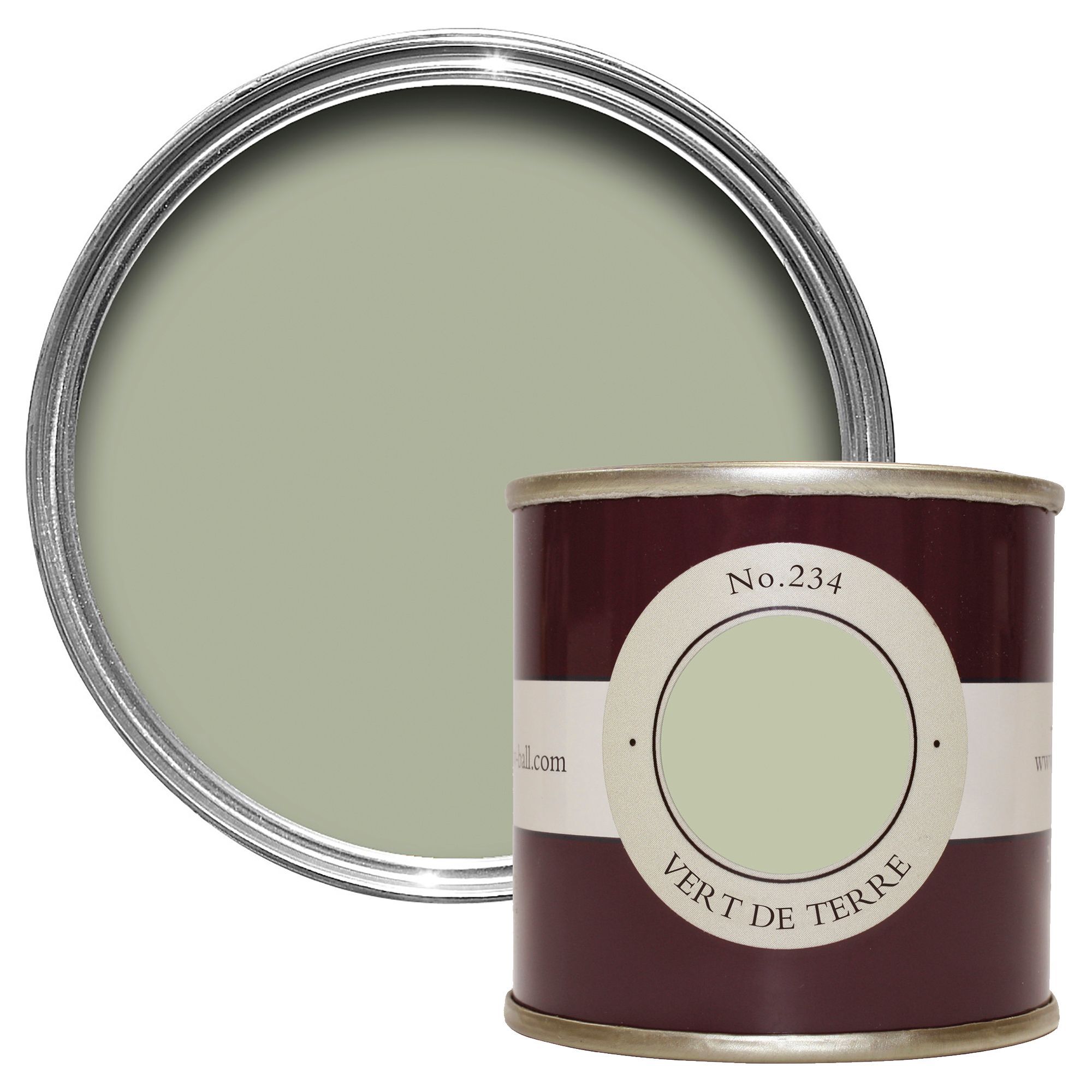 Farrow & Ball Estate Vert de terre Emulsion paint, 100ml