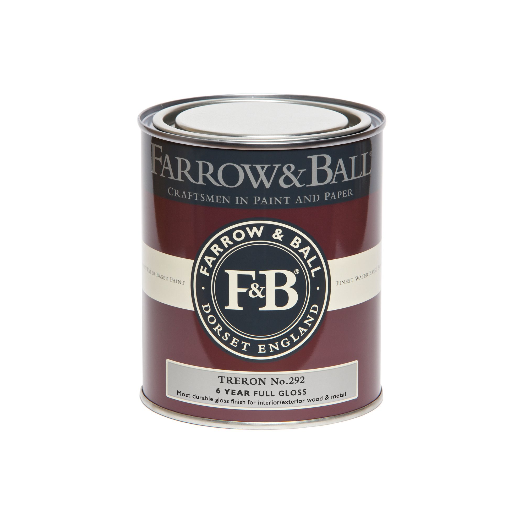 Farrow & Ball Interior Treron Gloss Metal & wood paint, 750ml