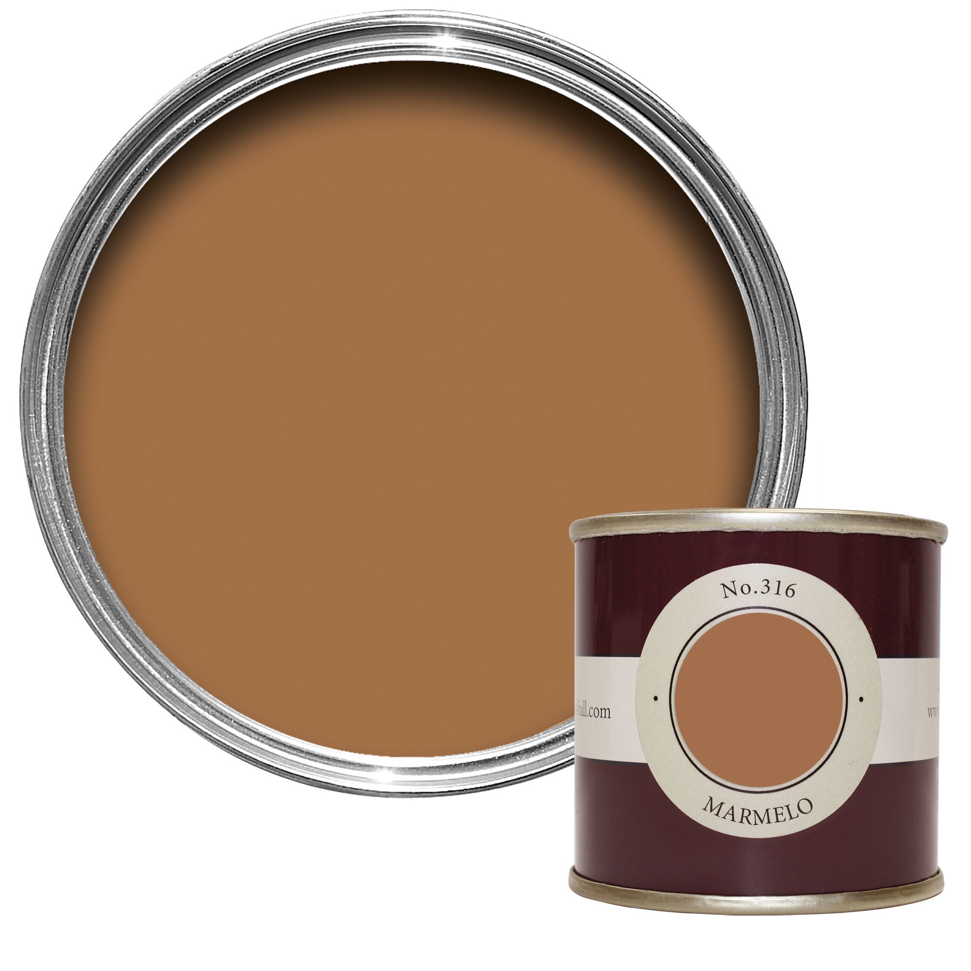 Farrow & Ball Marmelo No.316 Flat matt Wall & ceiling Emulsion paint, 100ml Tester pot