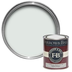 Farrow & Ball Modern Cabbage White No.269 Eggshell Paint, 750ml
