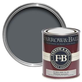Farrow & Ball Modern Down Pipe No.26 Eggshell Paint, 750ml