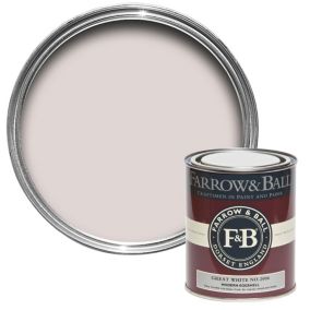 Farrow & Ball Modern Great White No.2006 Eggshell Paint, 750ml