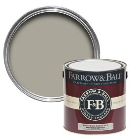 Farrow & Ball Modern Hardwick White No.5 Eggshell Paint, 2.5L