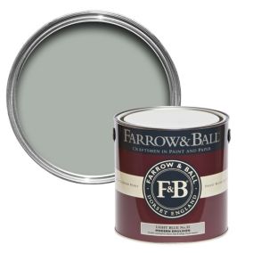 Farrow & Ball Modern Light Blue No.22 Matt Emulsion paint, 2.5L