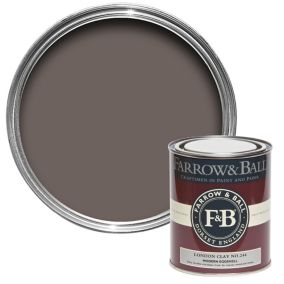 Farrow & Ball Modern London Clay No.244 Eggshell Paint, 750ml