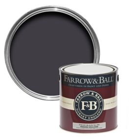 Farrow & Ball Modern Paean black No.294 Matt Emulsion paint, 2.5L