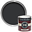 Farrow & Ball Modern Pitch Black No.256 Matt Emulsion paint, 2.5L