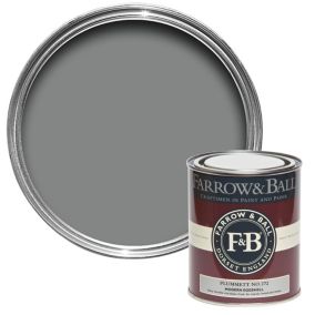 Farrow & Ball Modern Plummett No.272 Eggshell Paint, 750ml