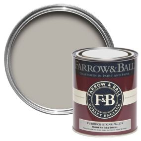 Farrow & Ball Modern Purbeck Stone No.275 Eggshell Paint, 750ml