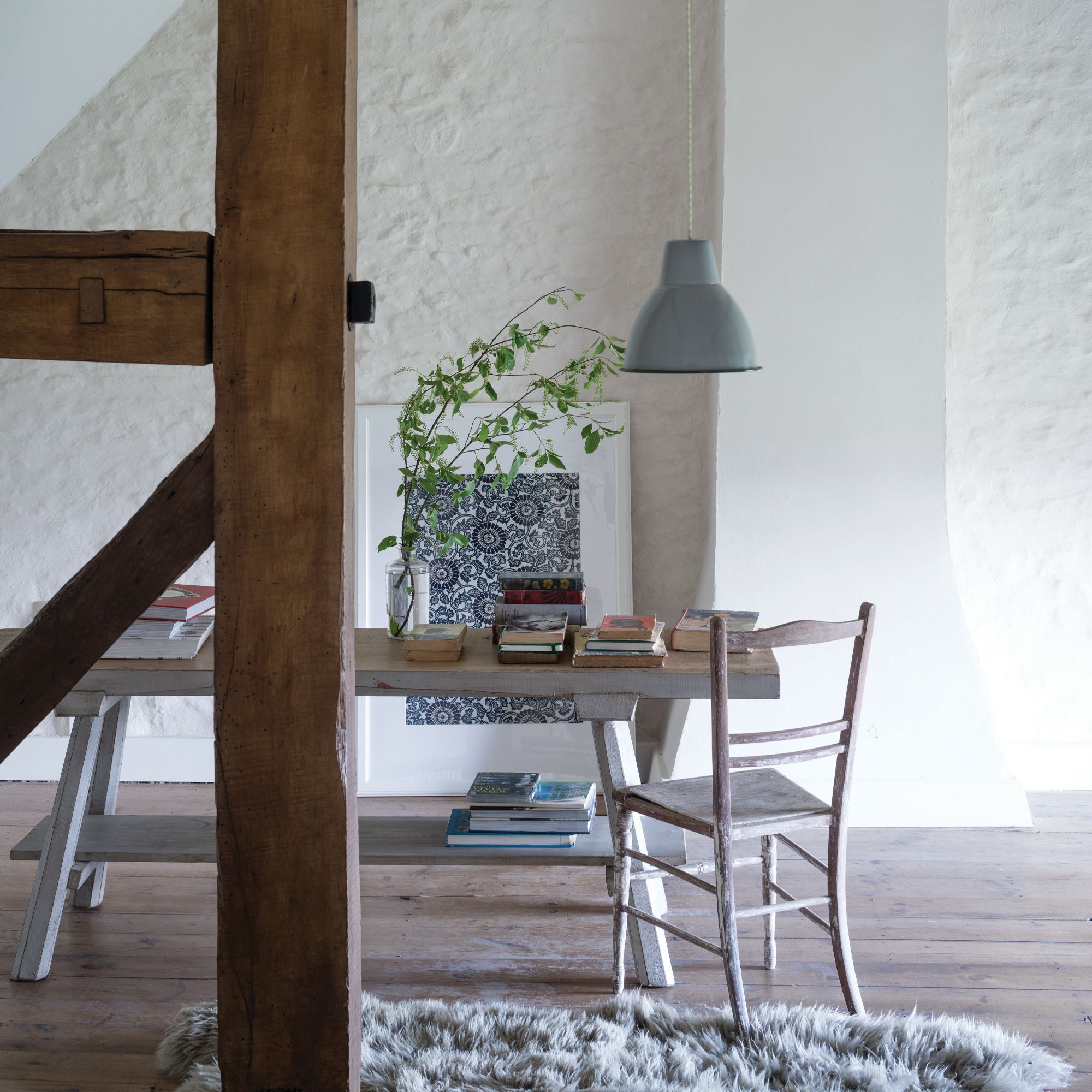 Farrow & Ball Modern Shaded White Matt Wall & ceiling Emulsion paint, 2.5L
