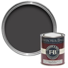 Farrow & Ball Modern Tanner's Brown No.255 Eggshell Paint, 750ml