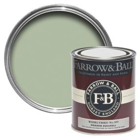 Farrow & Ball Modern Whirlybird No.309 Eggshell Paint, 750ml