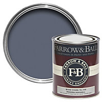 Farrow & Ball Modern Wine Dark No.308 Eggshell Paint, 750ml