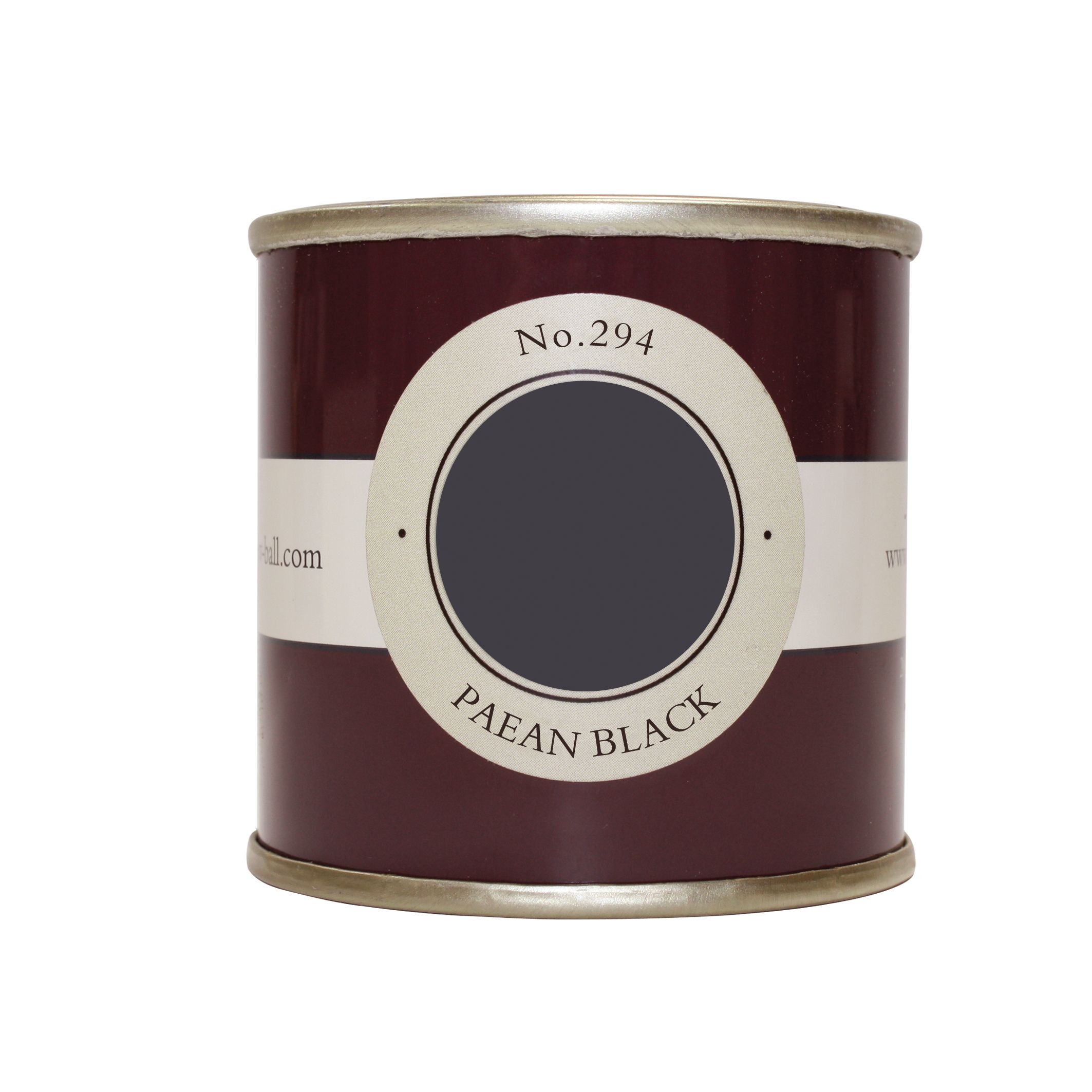 Farrow & Ball Paean black Matt Emulsion paint, 100ml