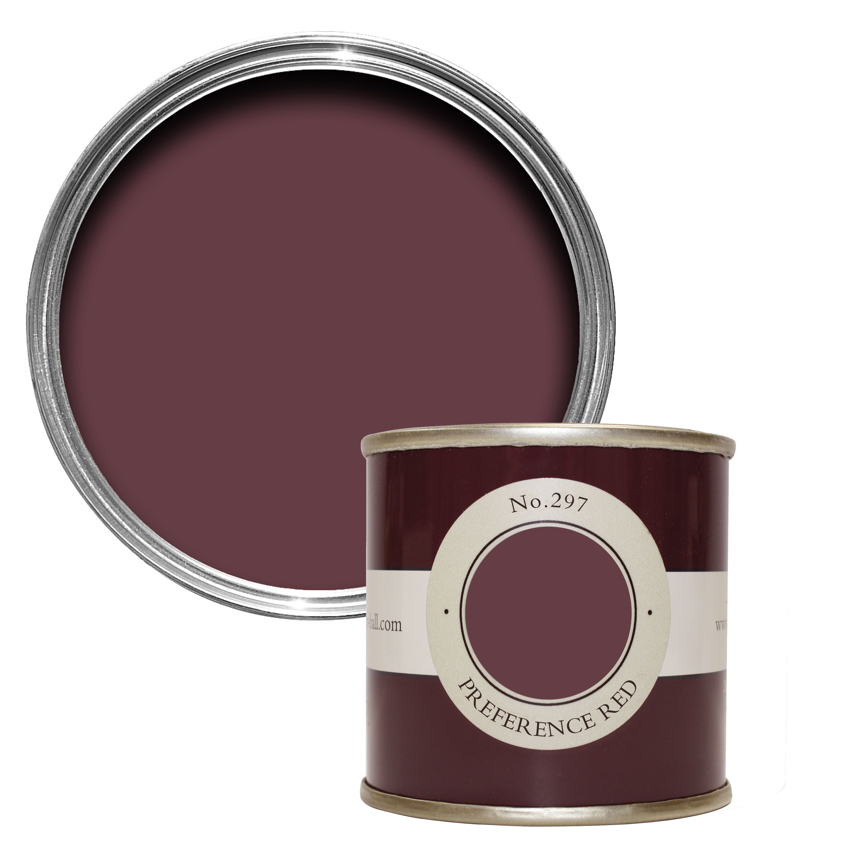 Farrow & Ball Preference red Matt Emulsion paint, 100ml