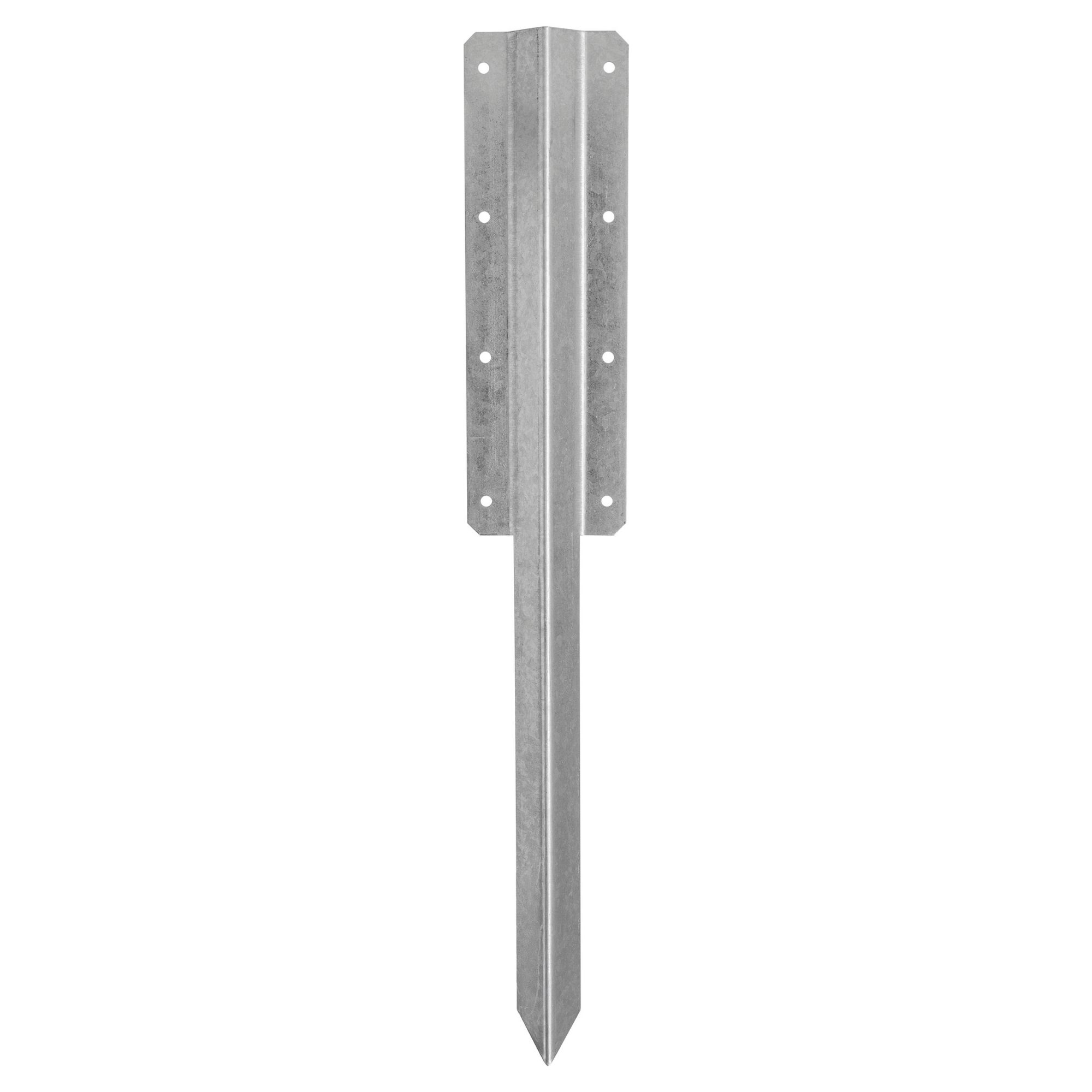 FenceMate Sleeper Silver Galvanised Steel Truncated bracket (H)750mm (W)117mm (L)30mm