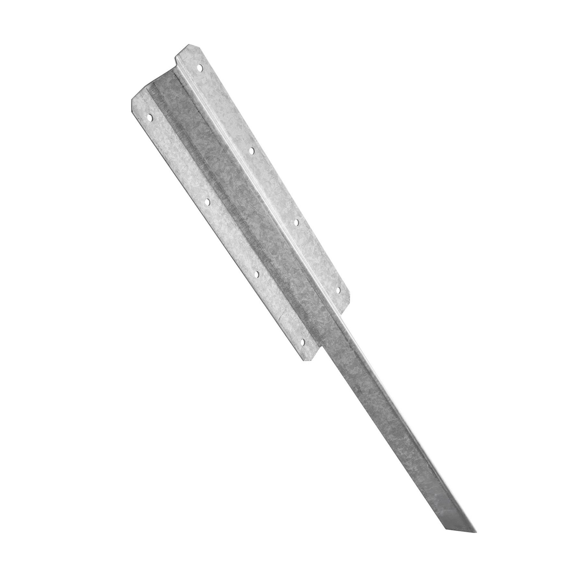 FenceMate Sleeper Silver Galvanised Steel Truncated bracket (H)750mm (W)117mm (L)30mm