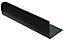FFA Concept Black PVC Corner panel, (L)1m (W)20mm
