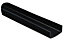 FFA Concept Black PVC U-shaped Profile, (L)2m (W)12mm