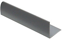 FFA Concept Grey PVC Corner panel, (L)1m (W)20mm