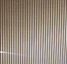 FFA Concept Silver effect Anodised Aluminium Corrugated Sheet, (H)500mm (W)250mm (T)1mm