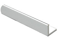 FFA Concept White Composite Corner panel, (L)1m (W)20mm