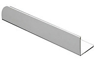 FFA Concept White PVC Corner panel, (L)1m (W)20mm