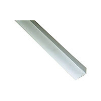 FFA Concept White PVC Corner panel, (L)2m (W)30mm