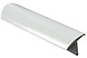 FFA Concept White PVC T-shaped Profile, (L)1m (W)8mm