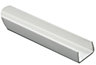 FFA Concept White PVC U-shaped Profile, (L)1m (W)11.5mm