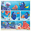 Finding Dory Multicolour Canvas art, Set of 5 (H)810mm (W)810mm