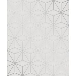 Fine Décor Pulse Geometric Metallic effect Embossed Wallpaper