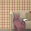 Fine Décor Cambridge Red Gold effect Smooth Wallpaper