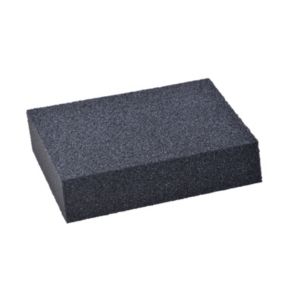 Fine/medium Angled sanding sponge (L)125mm (W)75mm, 27g