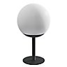 Finster Dark grey Battery-powered Neutral white Integrated LED Outdoor Lamp