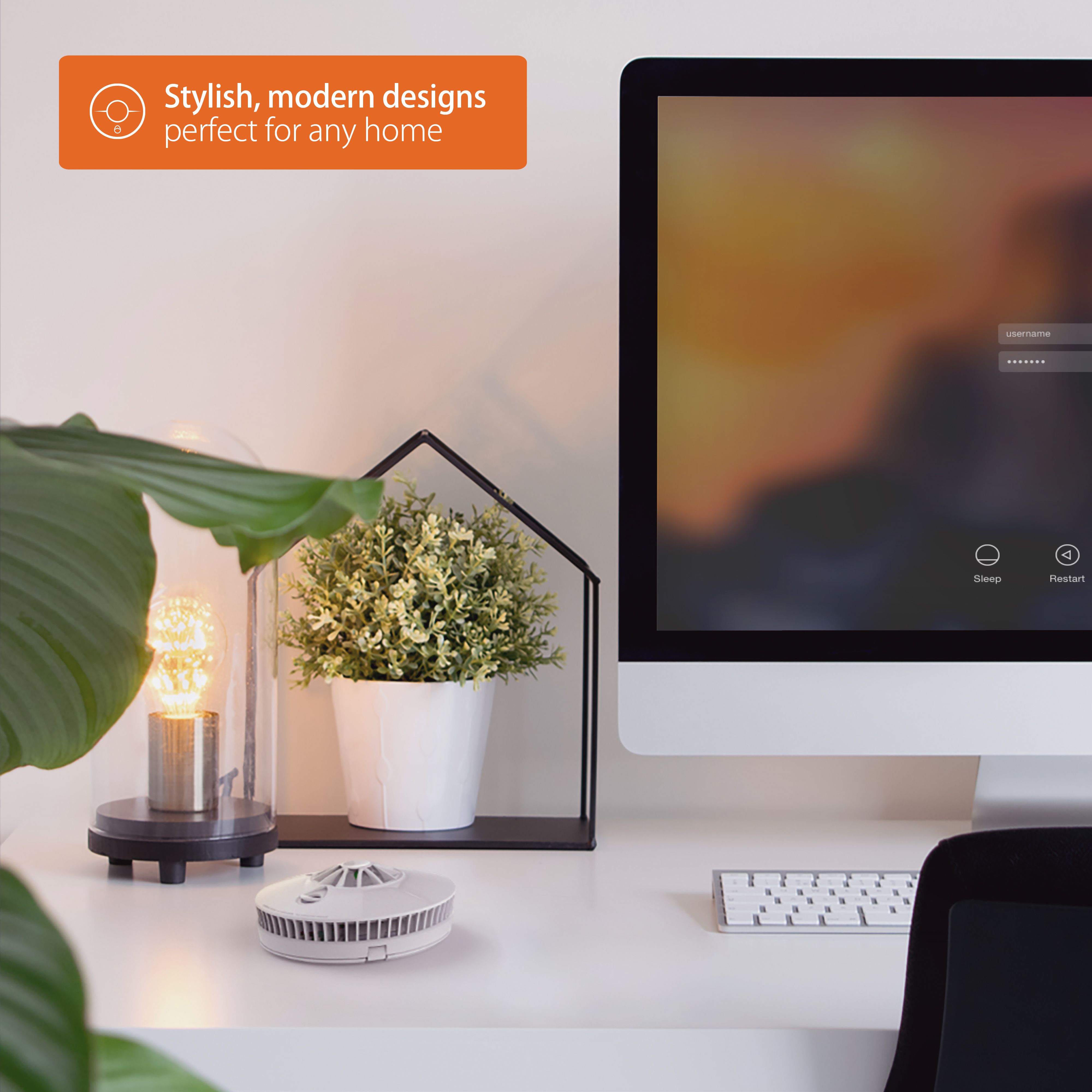 FireAngel Pro Connected Battery & mains-powered Interlinked Smart Heat alarm