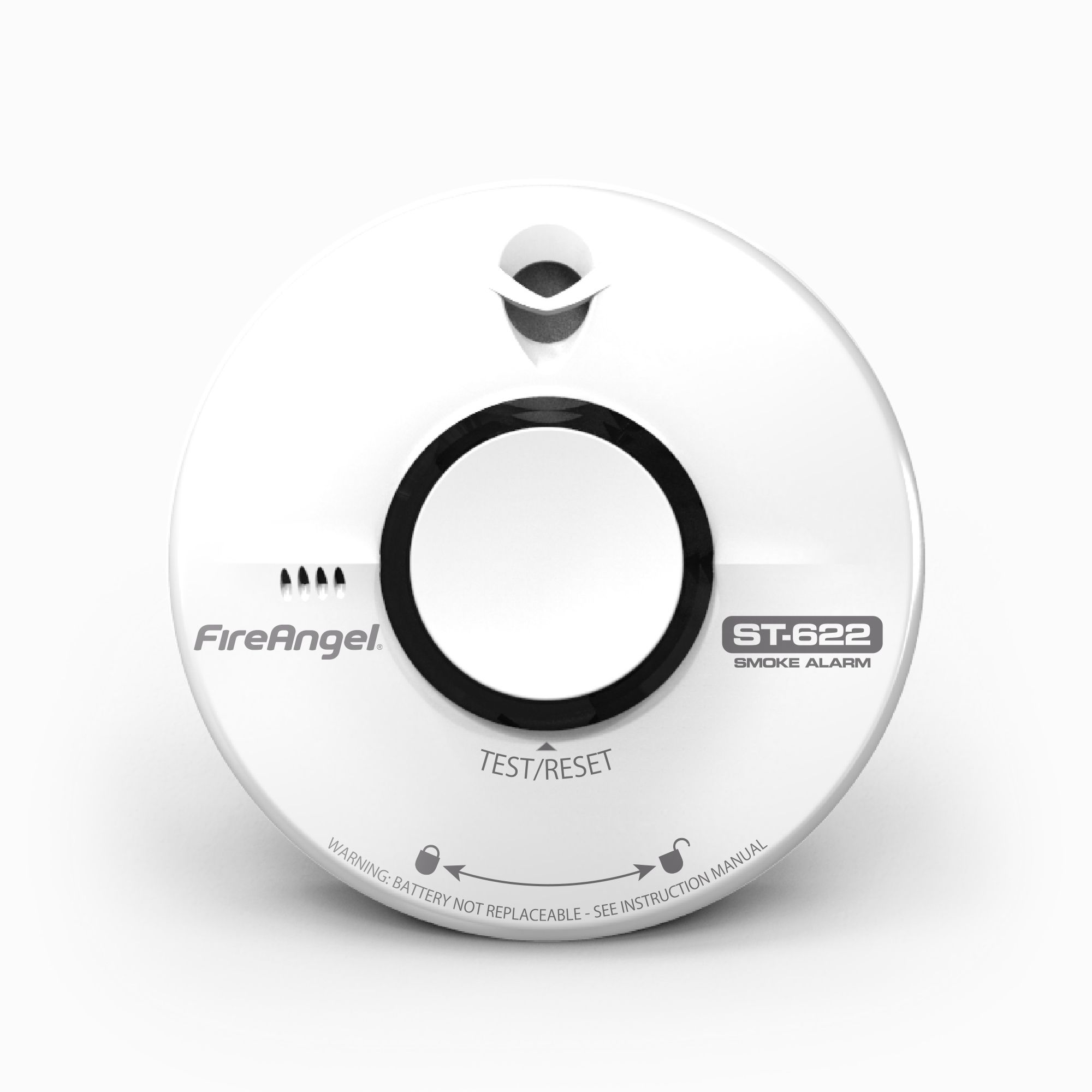 FireAngel ST-622R Thermistor Smoke Alarm with 10-year lifetime battery