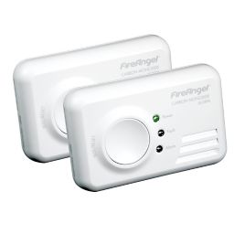FireAngel TCO-9XQ Wireless Carbon monoxide Alarm with 7-year battery, Pack of 2