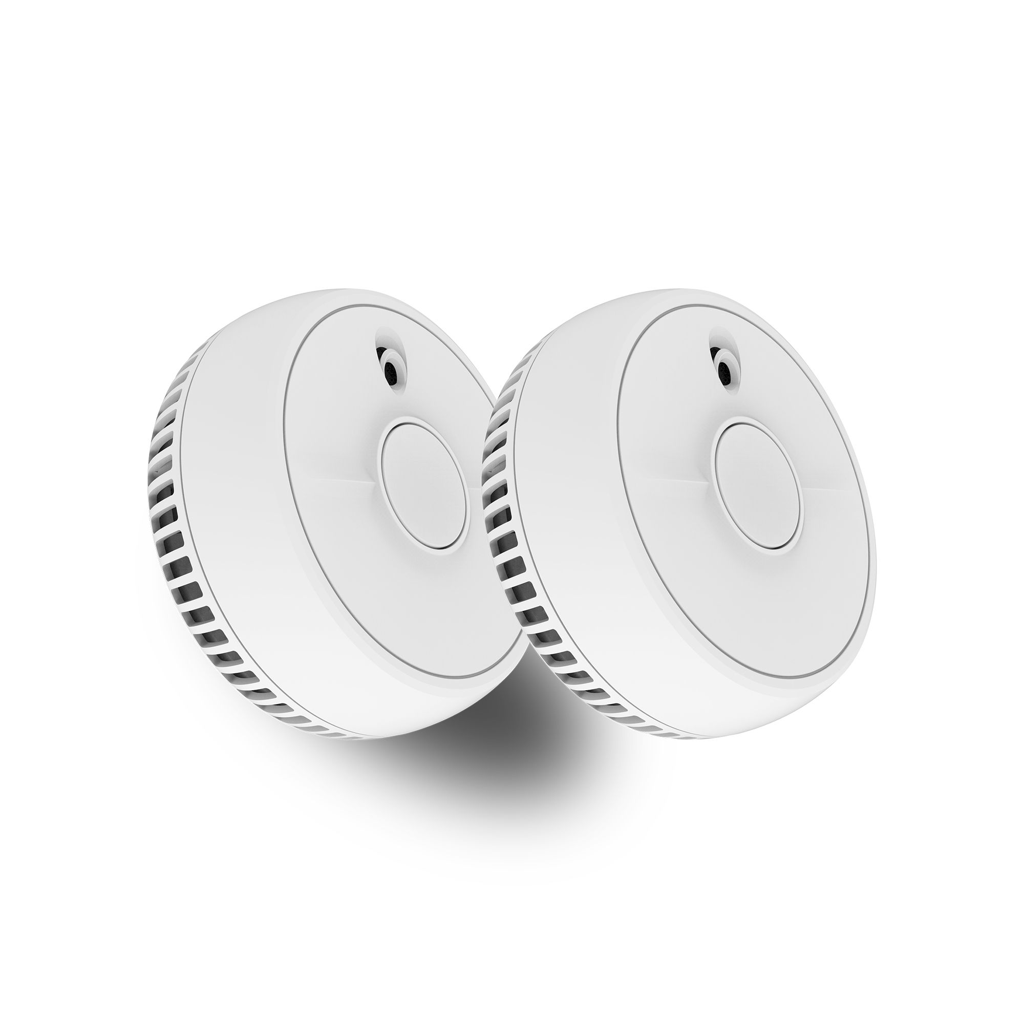 FireAngel Toast Proof SB1-TP-R Standalone Optical Smoke Alarm with 1-year battery, Pack of 2